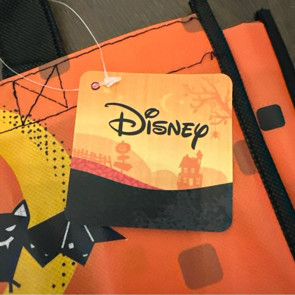 Disney Mickey Mouse Minnie Mouse Halloween Reusable Tote Bags Lot Of‎ 2 NWT